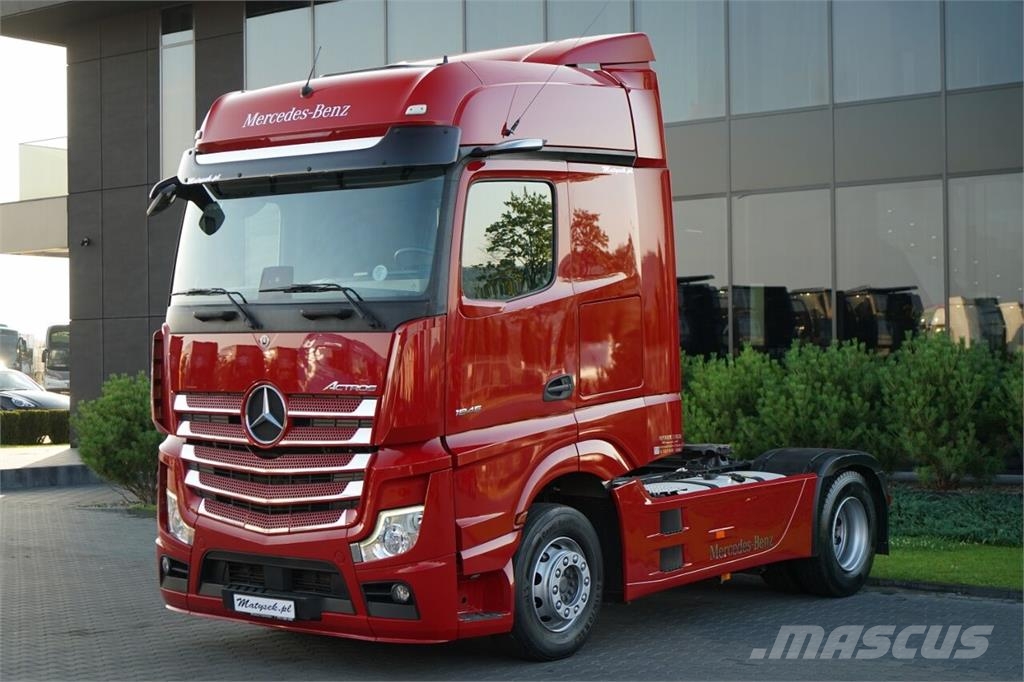 Mercedes-Benz ACTROS 1845 / MP5 / BIG SPACE / OPONY 100% / PO KO وحدات الجر