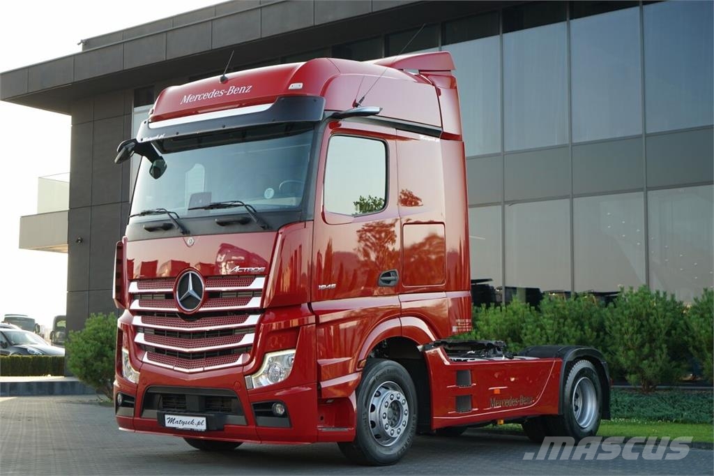 Mercedes-Benz ACTROS 1845 / MP5 / BIG SPACE / OPONY 100% / PO KO وحدات الجر