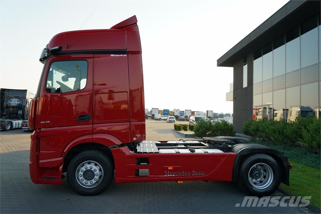 Mercedes-Benz ACTROS 1845 / MP5 / BIG SPACE / OPONY 100% / PO KO وحدات الجر