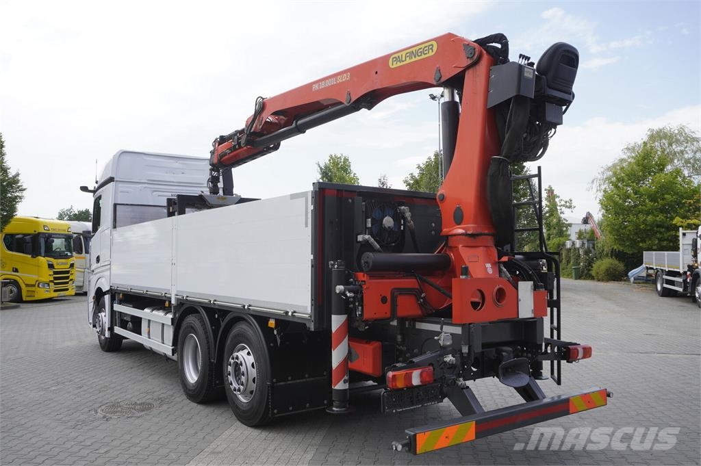 Mercedes-Benz Actros 2545 MP5 / 90 tho. km / Palfinger PK 18.001 Camiones de cama baja
