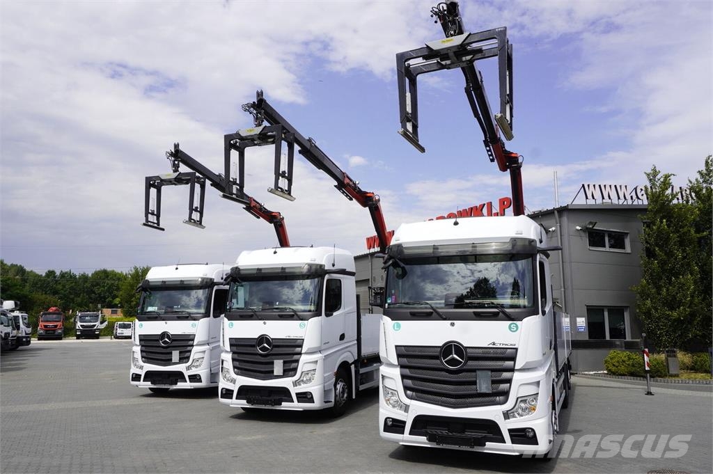 Mercedes-Benz Actros 2545 MP5 / 60 tho. km / Palfinger PK 18.001 Camiones plataforma