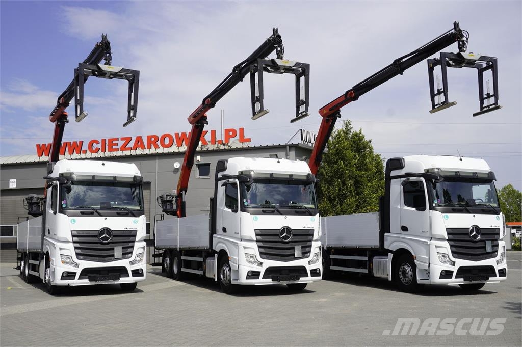 Mercedes-Benz Actros 2545 MP5 / 60 tho. km / Palfinger PK 18.001 Camiones plataforma
