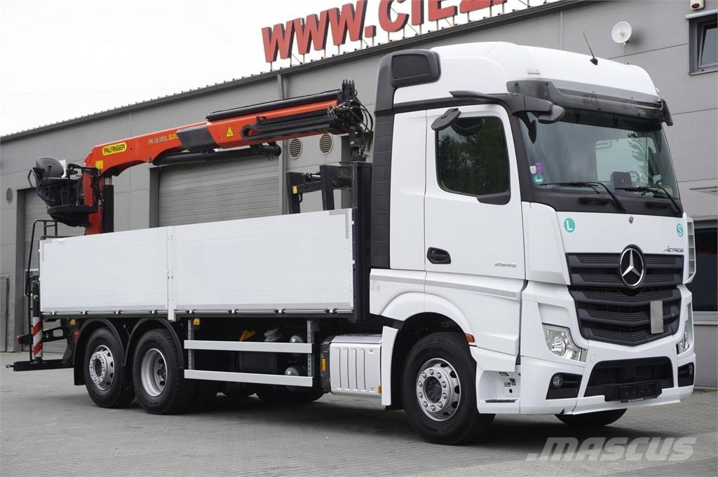 Mercedes-Benz Actros 2545 MP5 / 60 tho. km / Palfinger PK 18.001 Grúas de oruga