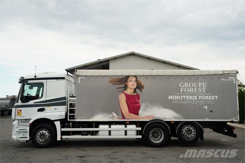 Mercedes-Benz ACTROS 2543 / RUCHOMA PODŁOGA / WALKING FLOOR / 6X Savivarčių priekabų vilkikai