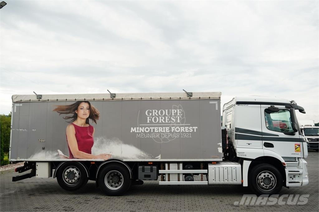 Mercedes-Benz ACTROS 2543 / RUCHOMA PODŁOGA / WALKING FLOOR / 6X Savivarčių priekabų vilkikai