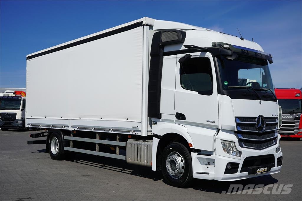 Mercedes-Benz ACTROS / 1830 / ACC / E 6 / MP 5 / BURTOFIRANKA / Pritsche & Plane