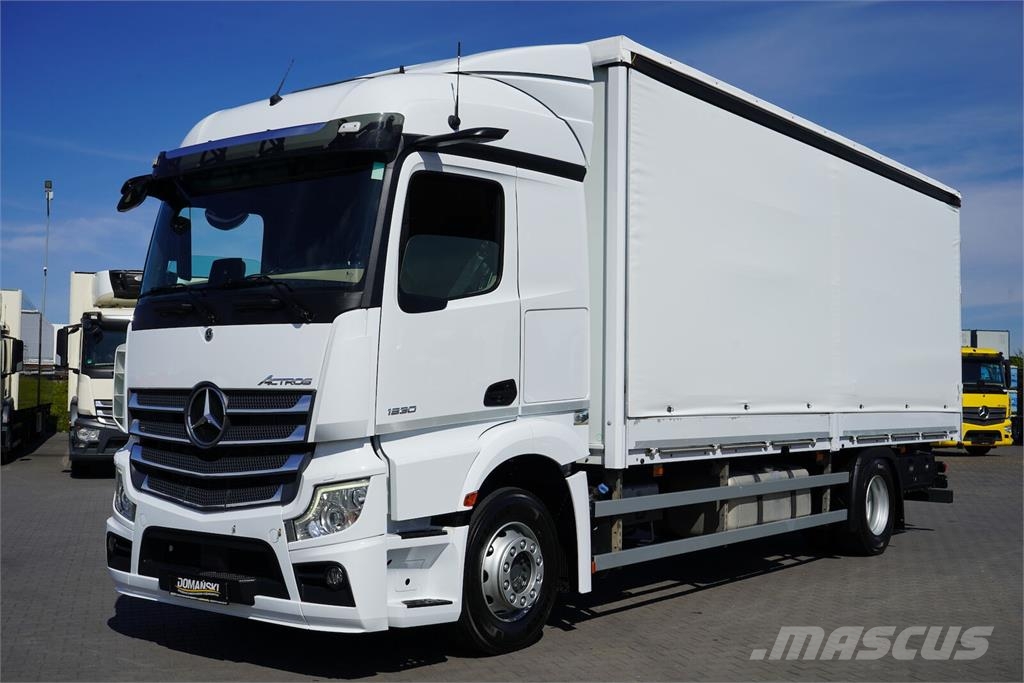 Mercedes-Benz ACTROS / 1830 / ACC / E 6 / MP 5 / BURTOFIRANKA / Pritsche & Plane