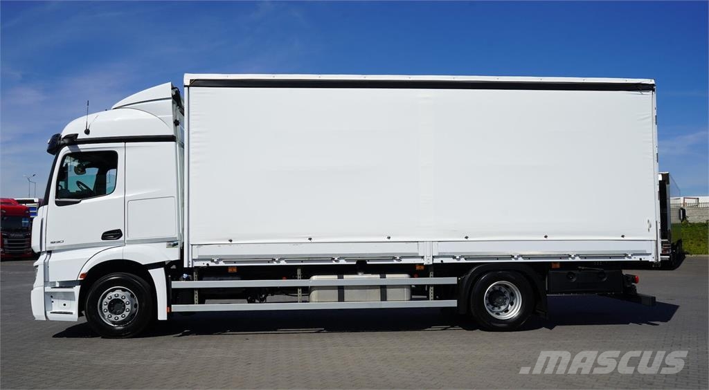 Mercedes-Benz ACTROS / 1830 / ACC / E 6 / MP 5 / BURTOFIRANKA / Pritsche & Plane