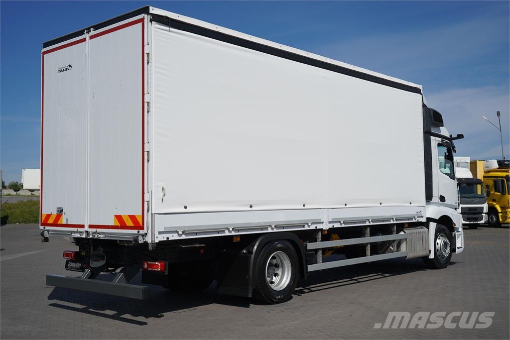 Mercedes-Benz ACTROS / 1830 / ACC / E 6 / MP 5 / BURTOFIRANKA / Pritsche & Plane