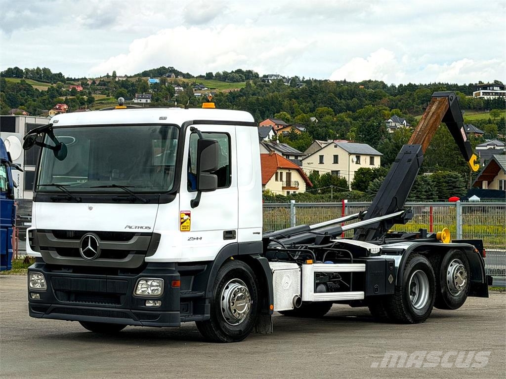Mercedes-Benz Actros 2544 * Hakowiec 5,20 m * STAN BDB! Camiones elevadores de gancho