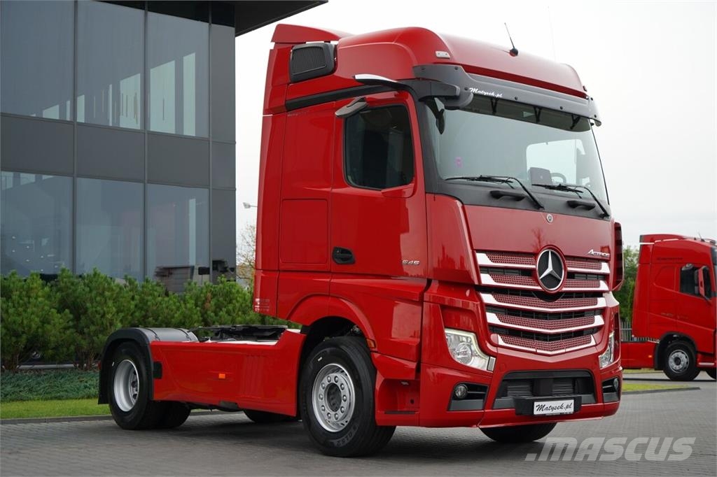 Mercedes-Benz ACTROS 1845 / MP5 / BIG SPACE / OPONY 100% / PO KO Nyergesvontatók