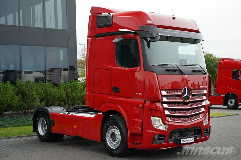 Mercedes-Benz ACTROS 1845 / MP5 / BIG SPACE / OPONY 100% / PO KO Nyergesvontatók