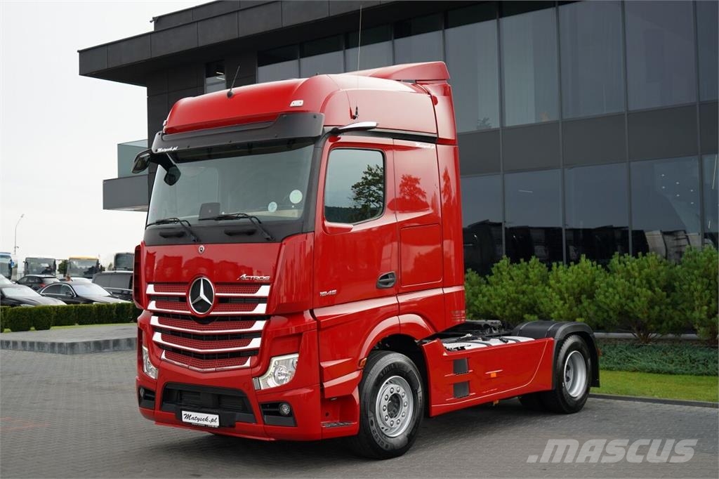 Mercedes-Benz ACTROS 1845 / MP5 / BIG SPACE / OPONY 100% / PO KO Nyergesvontatók