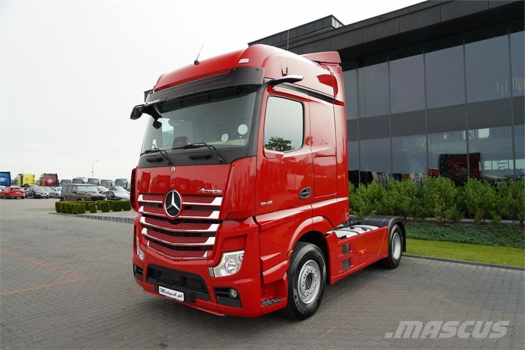 Mercedes-Benz ACTROS 1845 / MP5 / BIG SPACE / OPONY 100% / PO KO Nyergesvontatók