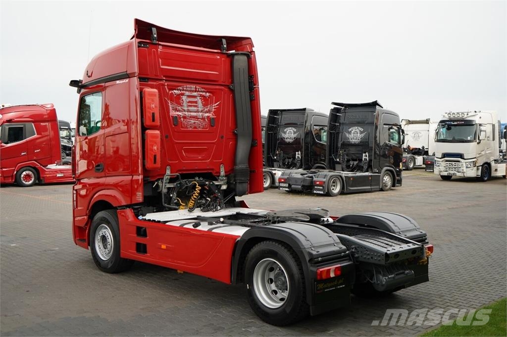 Mercedes-Benz ACTROS 1845 / MP5 / BIG SPACE / OPONY 100% / PO KO Nyergesvontatók