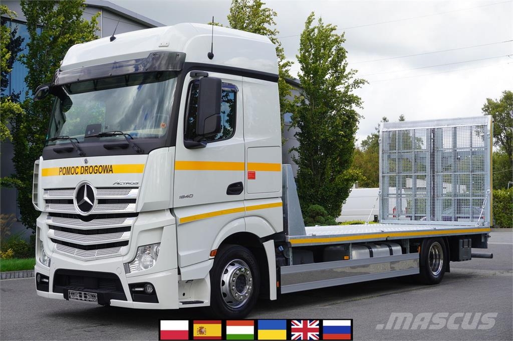 Mercedes-Benz Actros 1840 / NEW galvanized Tow truck 9.2 m / Sle Автовози
