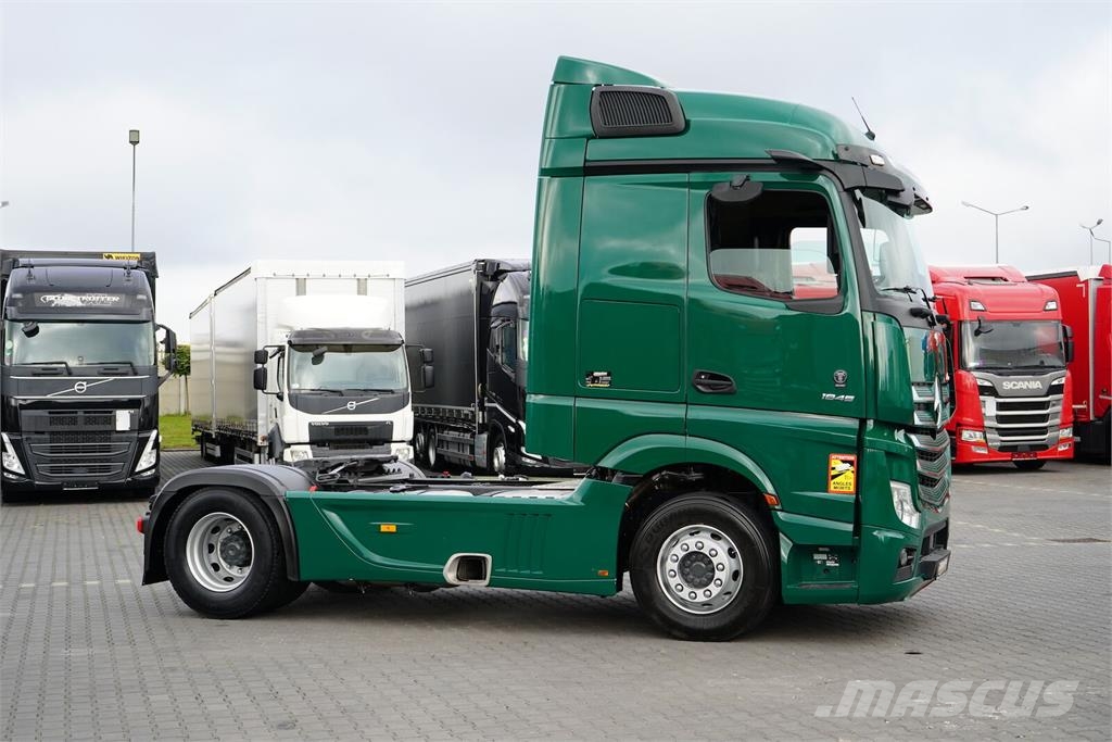 Mercedes-Benz ACTROS / 1845 / E 6 / MP 5 / STREAM SPACE / I – CO Vetopöytäautot