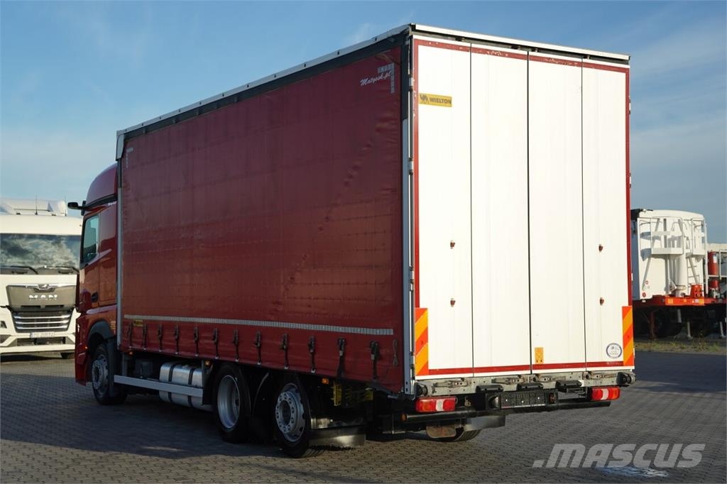 Mercedes-Benz ACTROS 2545 / SOLÓWKA / MEGA Camiones de caja de lona