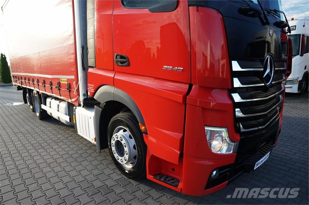 Mercedes-Benz ACTROS 2545 / SOLÓWKA / MEGA Camiones de caja de lona