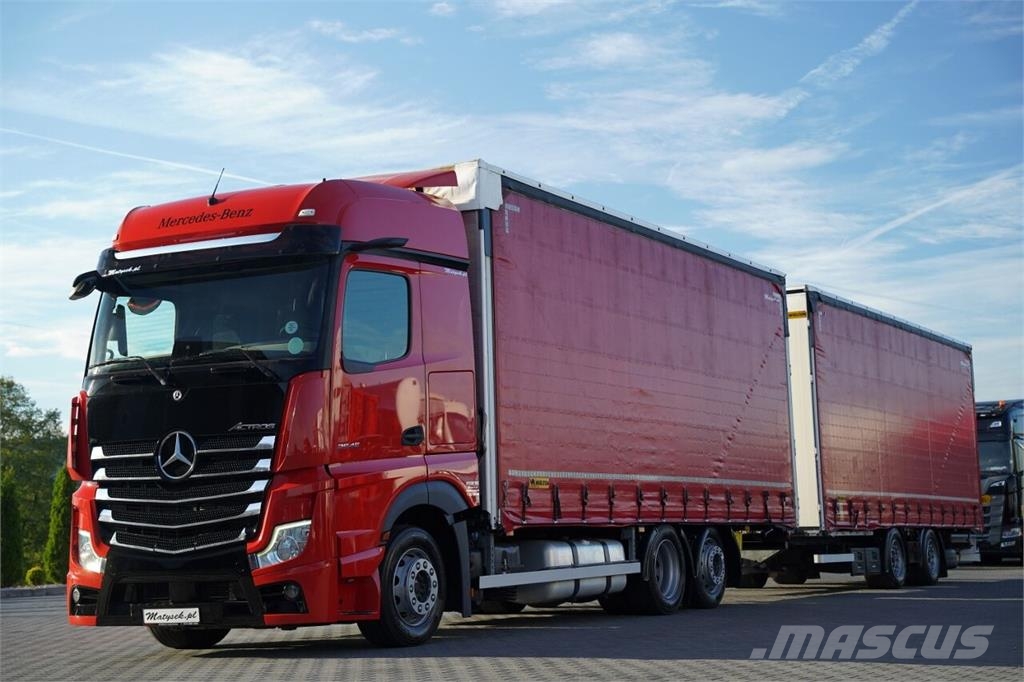 Mercedes-Benz Actros 2545 Camiones de caja de lona