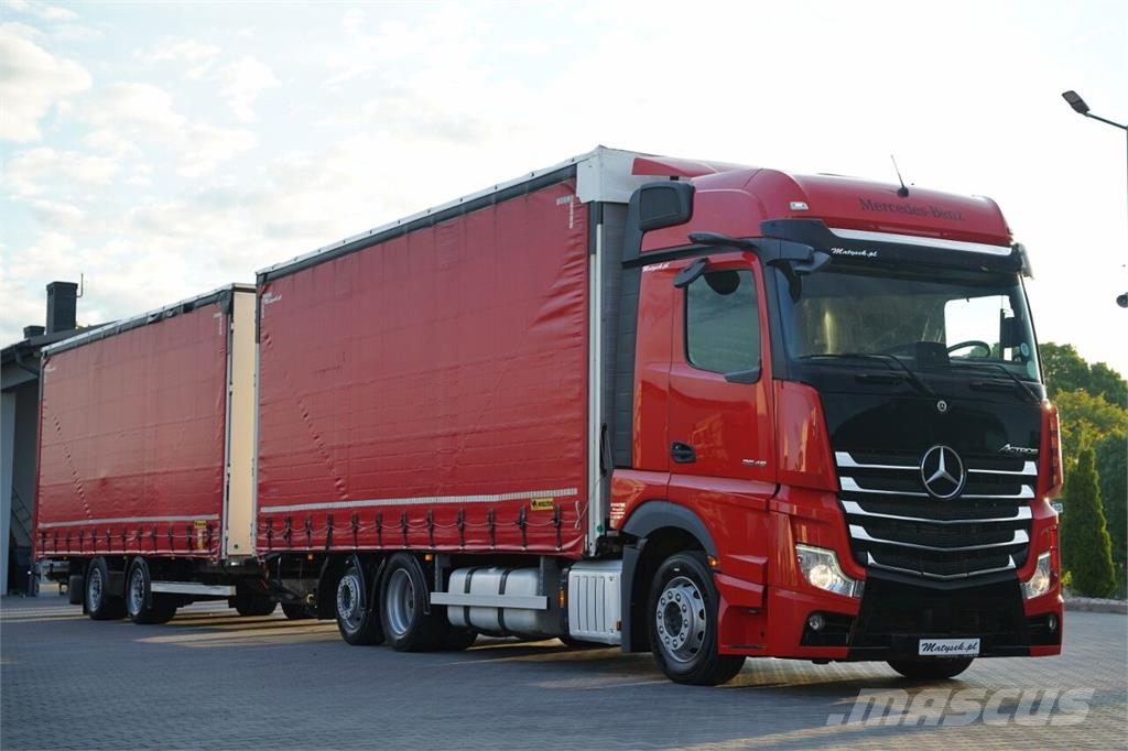 Mercedes-Benz Actros 2545 Camiones de caja de lona