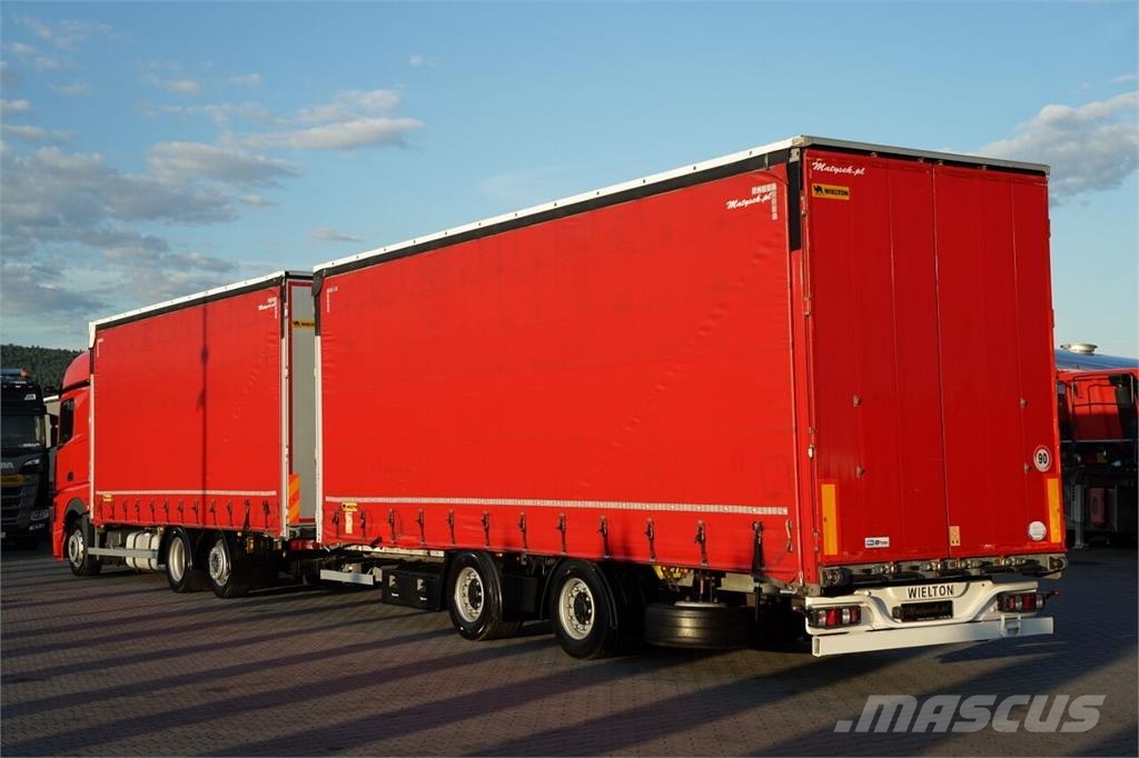 Mercedes-Benz Actros 2545 Camiones de caja de lona