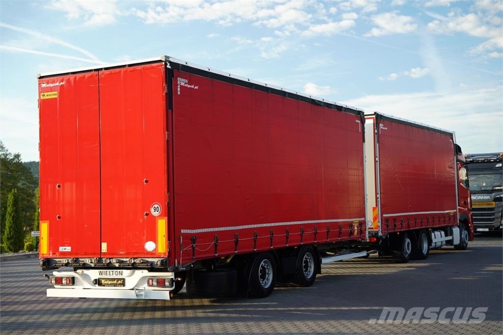 Mercedes-Benz Actros 2545 Camiones de caja de lona