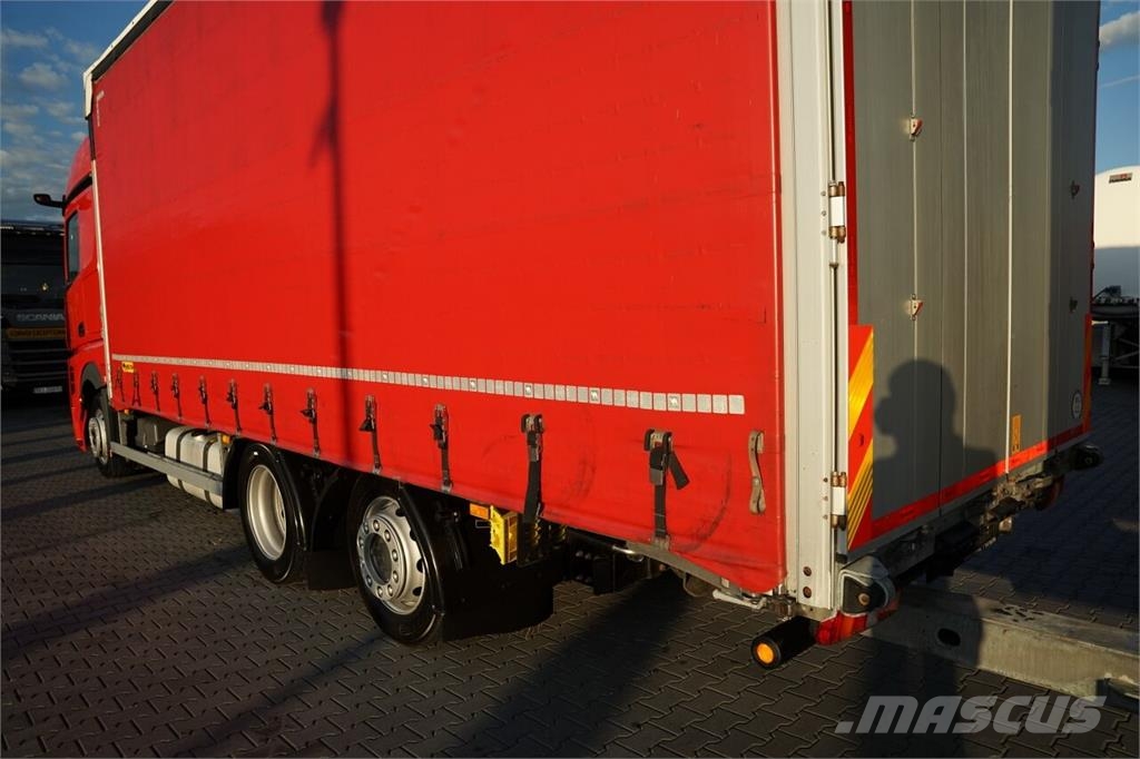 Mercedes-Benz Actros 2545 Camiones de caja de lona
