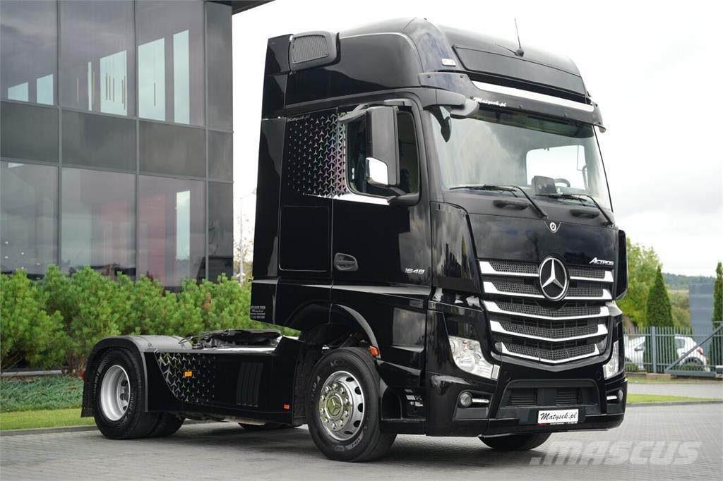 Mercedes-Benz ACTROS 1848 / GIGA SPACE / EURO 6 وحدات الجر