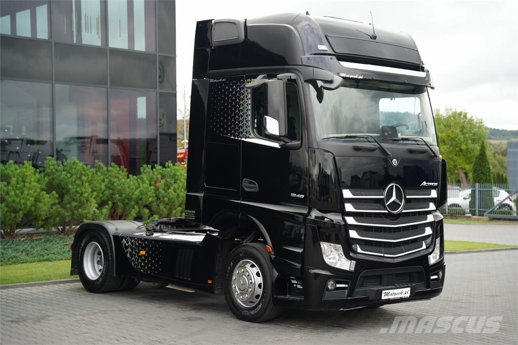 Mercedes-Benz ACTROS 1848 / GIGA SPACE / EURO 6 وحدات الجر