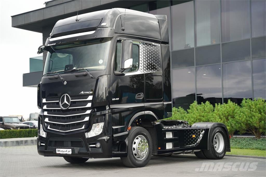 Mercedes-Benz ACTROS 1848 / GIGA SPACE / EURO 6 وحدات الجر