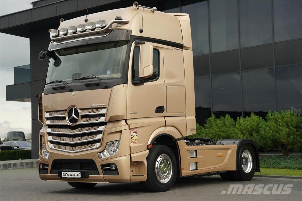 Mercedes-Benz ACTROS 18 53 / BIG SPACE / RETARDER / BOGATE WYPOS Тягачі