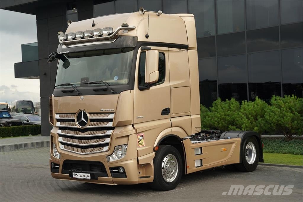 Mercedes-Benz ACTROS 18 53 / BIG SPACE / RETARDER / BOGATE WYPOS Тягачі