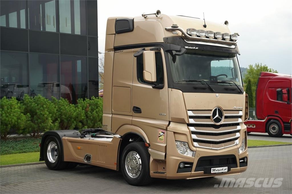 Mercedes-Benz ACTROS 18 53 / BIG SPACE / RETARDER / BOGATE WYPOS Тягачі