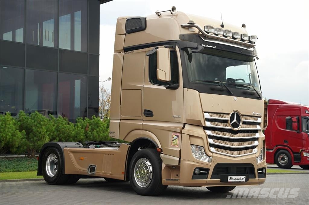Mercedes-Benz ACTROS 18 53 / BIG SPACE / RETARDER / BOGATE WYPOS Тягачі