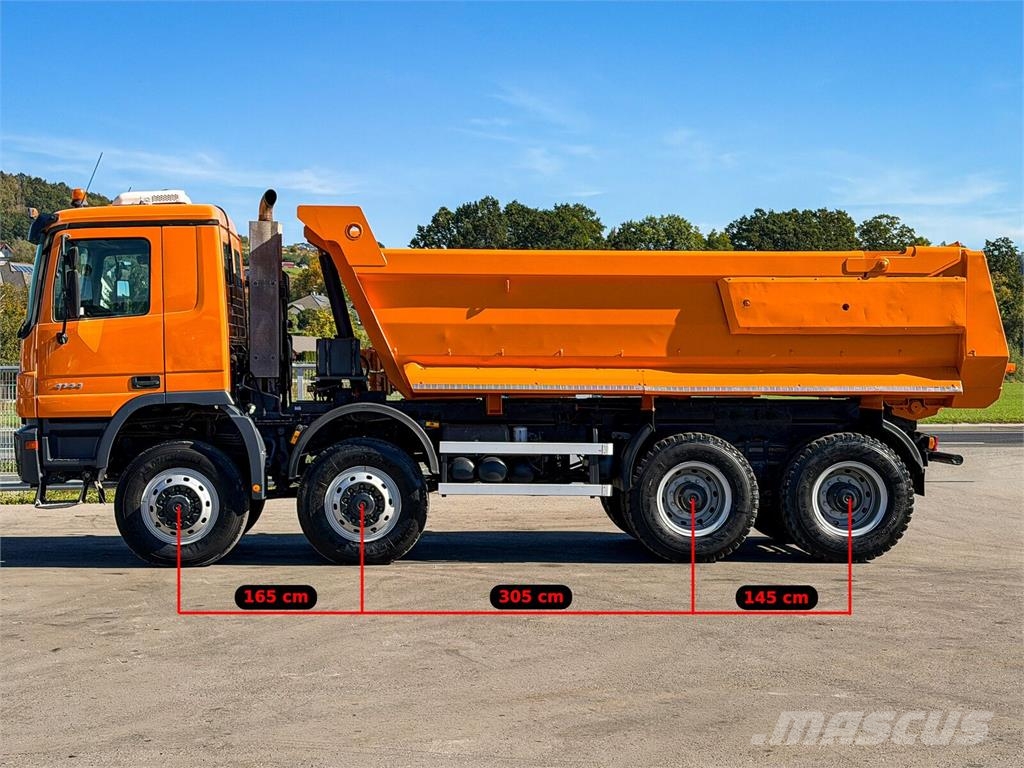 Mercedes-Benz Actros 4144 * KIPPER 8x8 * Top Zustand! Sklápače