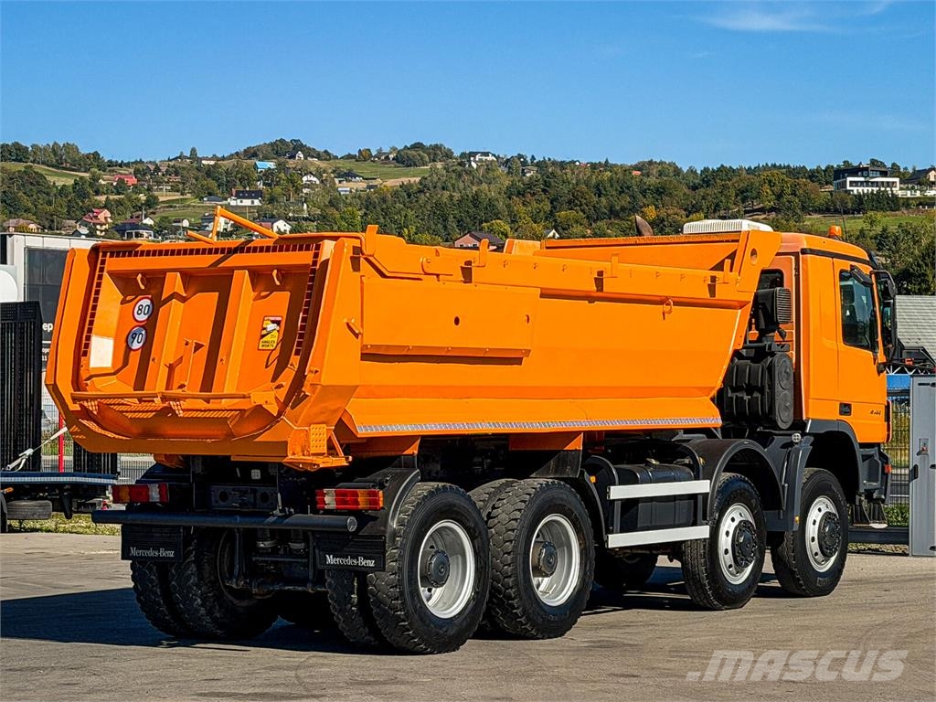 Mercedes-Benz Actros 4144 * KIPPER 8x8 * Top Zustand! Sklápače