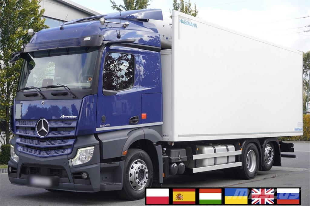 Mercedes-Benz Actros 2546 MP5 / Hagemann 18 EPAL refrigerator /  Temperature controlled trucks