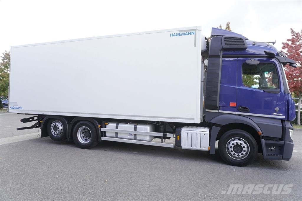 Mercedes-Benz Actros 2546 MP5 / Hagemann 18 EPAL refrigerator /  Temperature controlled trucks