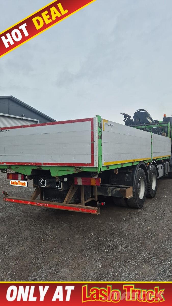 Mercedes-Benz Actros 2636 6x2 / Pritsche-Crane Caminhões de mesa/dropside