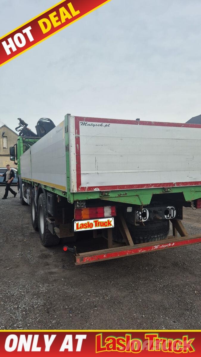 Mercedes-Benz Actros 2636 6x2 / Pritsche-Crane Caminhões de mesa/dropside