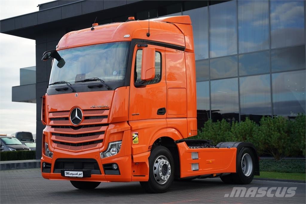 Mercedes-Benz ACTROS L 1848 / SALONKA / STREAM SPACE / OPONY 10 Sattelzugmaschinen