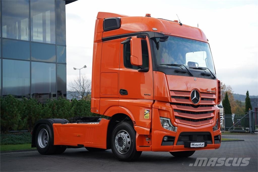Mercedes-Benz ACTROS L 1848 / SALONKA / STREAM SPACE / OPONY 10 Sattelzugmaschinen