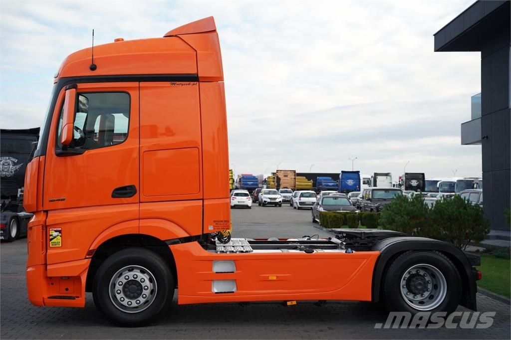 Mercedes-Benz ACTROS L 1848 / SALONKA / STREAM SPACE / OPONY 10 Sattelzugmaschinen