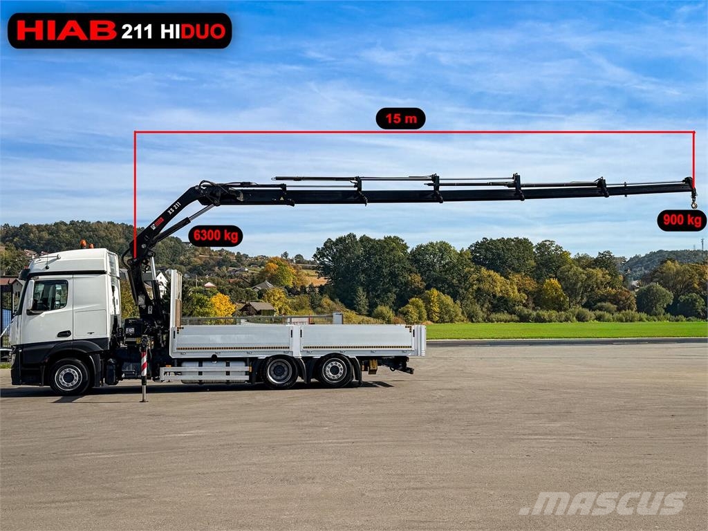 Mercedes-Benz Actros 2645 Valníky/Sklápěcí bočnice