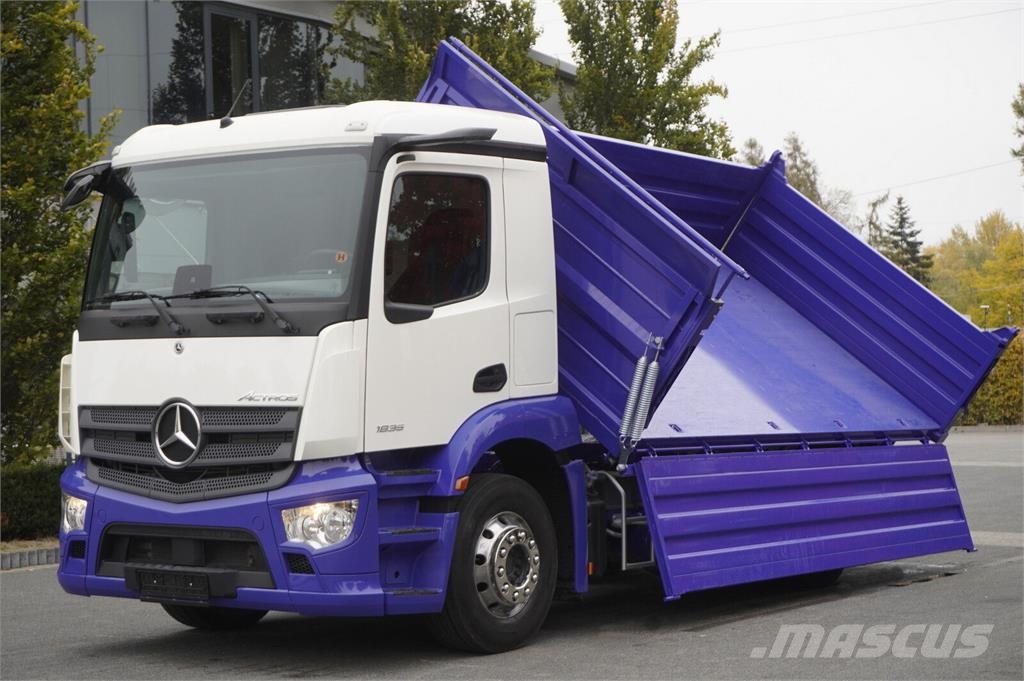 Mercedes-Benz Actros 1835 LS MP5 / NEW 3-way tipper / 200 tho. k شاحنات قلابة