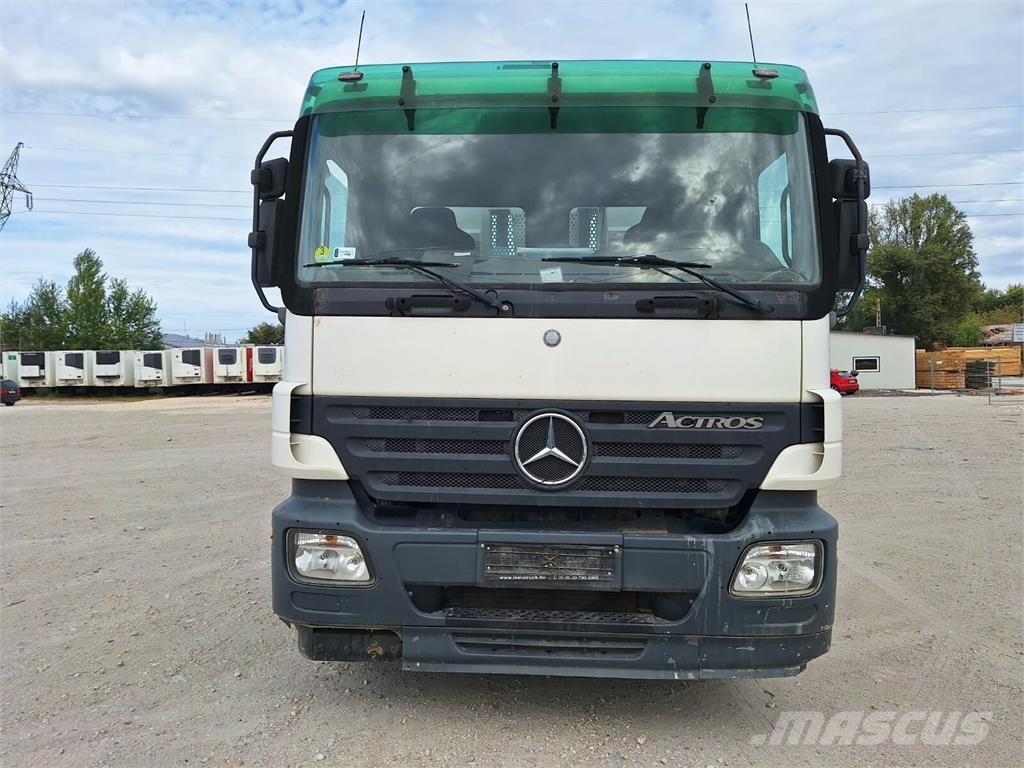 Mercedes-Benz Actros 2641 6x6 / Pritsche - PK3302 Crane شاحنات مسطحة/مفصلية الجوانب