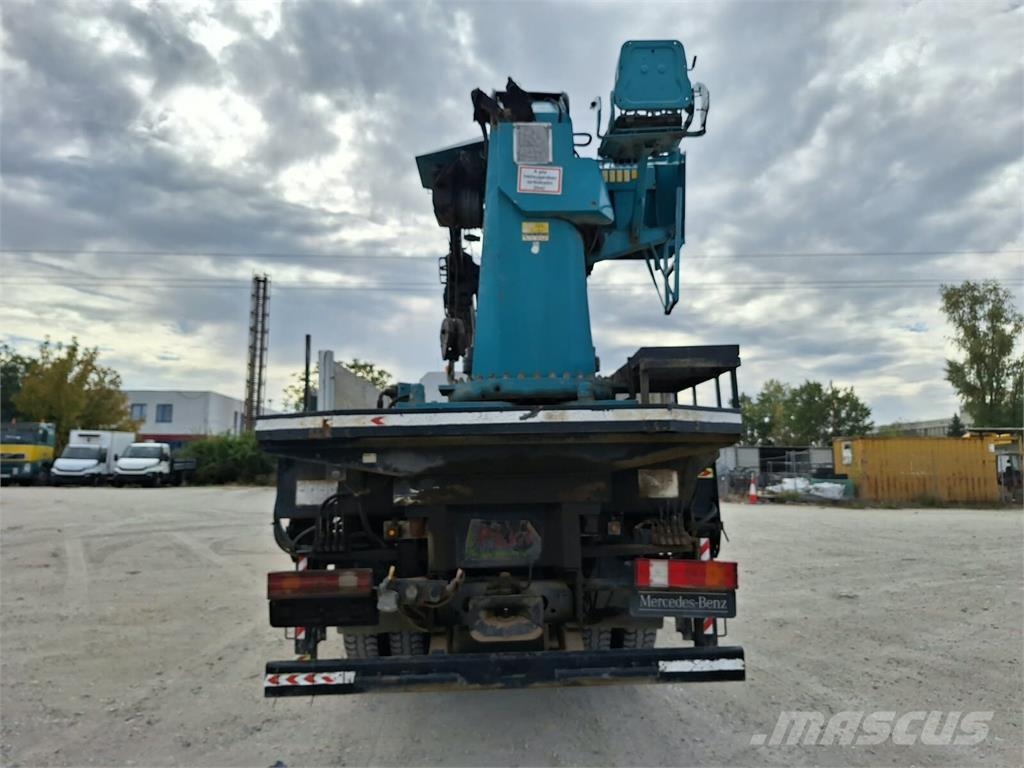 Mercedes-Benz Actros 2641 6x6 / Pritsche - PK3302 Crane شاحنات مسطحة/مفصلية الجوانب