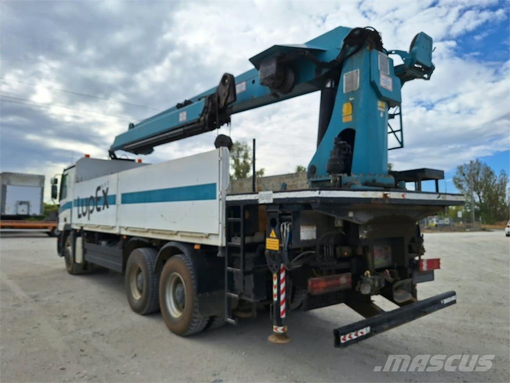 Mercedes-Benz Actros 2641 6x6 / Pritsche - PK3302 Crane شاحنات مسطحة/مفصلية الجوانب