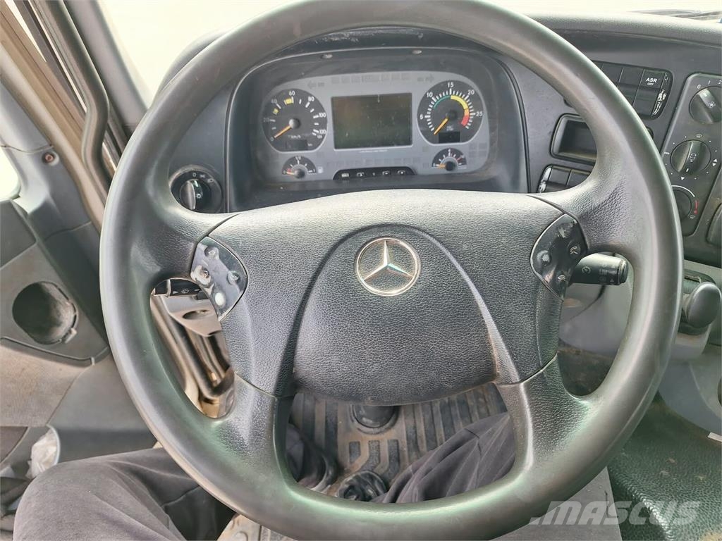 Mercedes-Benz Actros 2641 6x6 / Pritsche - PK3302 Crane شاحنات مسطحة/مفصلية الجوانب
